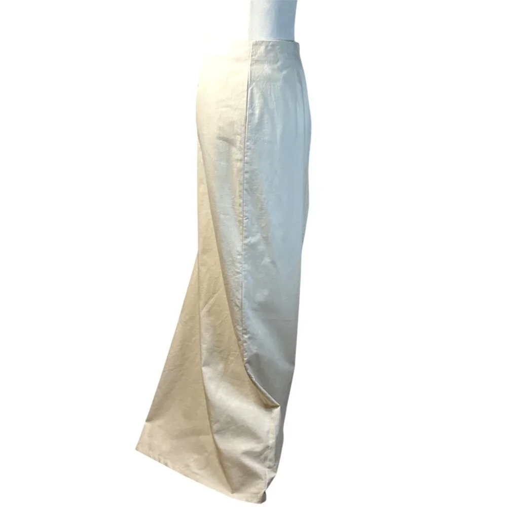 ALL THE WAYS Zephyra Skirt in Ivory Large New Womens Maxi Long